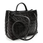 Nappa Intrecciato Small Andiamo Shoulder Bag Fondant