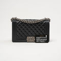 Chanel Medium Le Boy Bag Lamb Black 2020