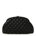 Lambskin Quilted Timeless Clutch Black