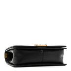 Caviar Quilted Medium Boy Flap Black