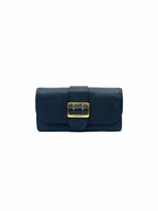 BURBERRY Black Leather Wallet