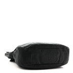 Caviar Quilted Simply CC Hobo Black