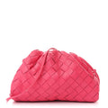 Nappa Intrecciato The Mini Pouch Rosa Shock