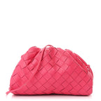 Nappa Intrecciato The Mini Pouch Rosa Shock