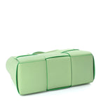 Nappa Maxi Intrecciato Medium Arco Tote  Pistachio Parakeet