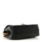 Aged Calfskin Chevron Quilted 2.55 Reissue Mini Flap Black