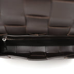 Calfskin Maxi Intrecciato Versatile Cassette Bag Brown