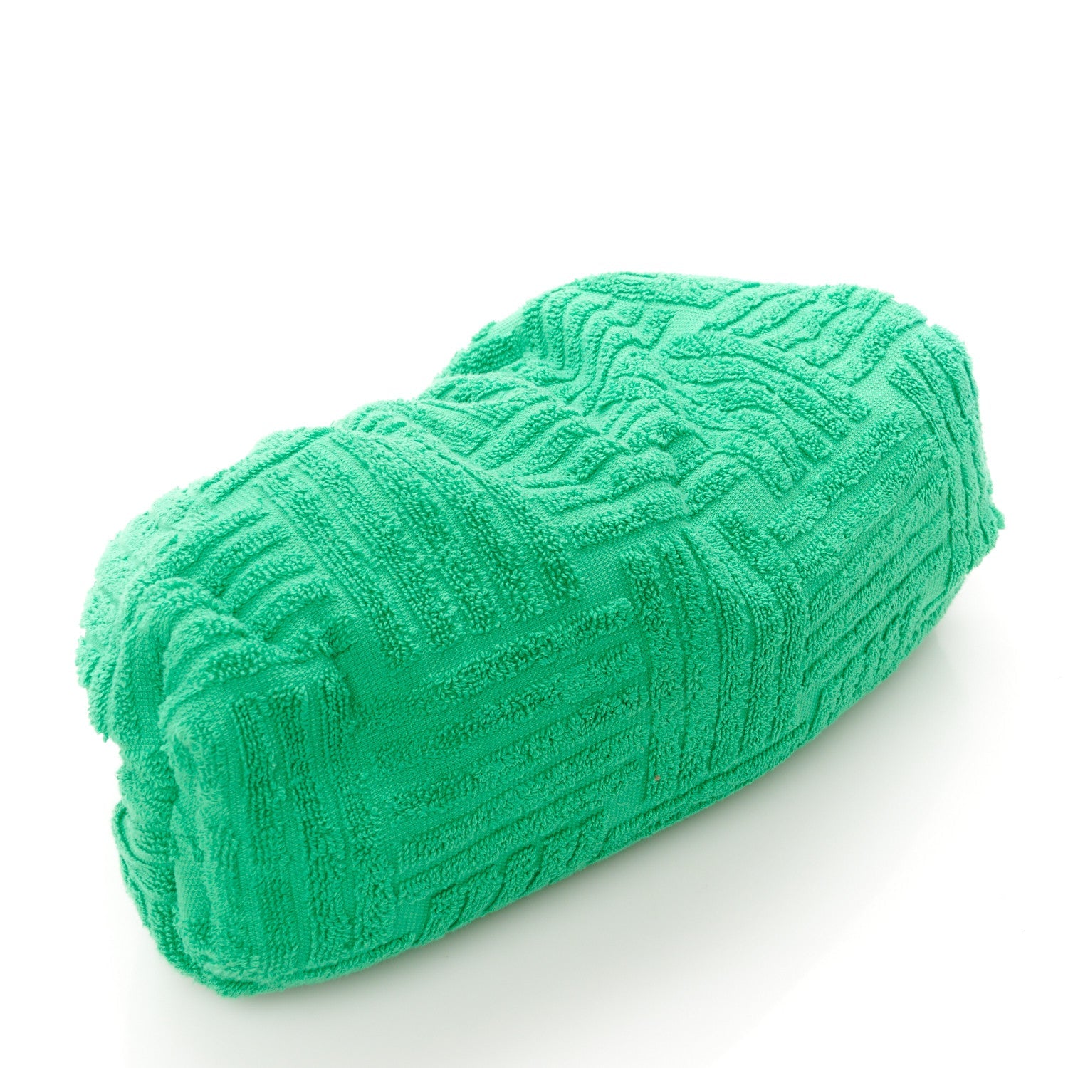 Sponge Fabric The Pouch Clutch Grass