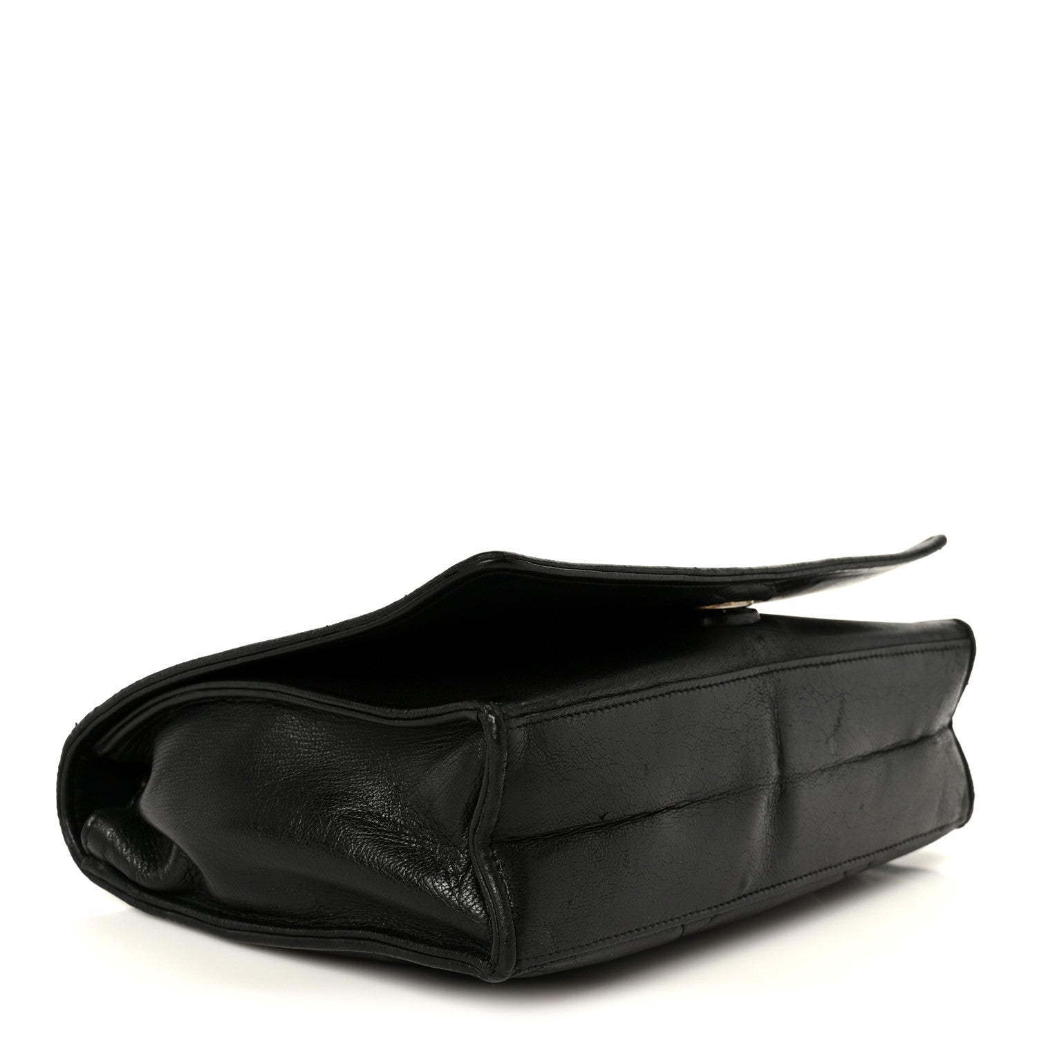 Lambskin Quilted Diamond CC Flap Black