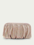 Venus La Grande Gold crystal clutch