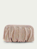 Venus La Grande Gold crystal clutch