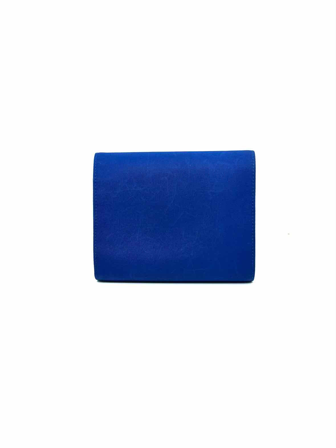 PRADA Navy Nylon Wallet
