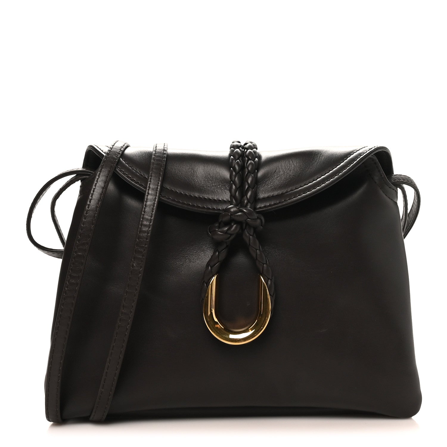 Smooth Calfskin Liberta Shoulder Bag Fondant