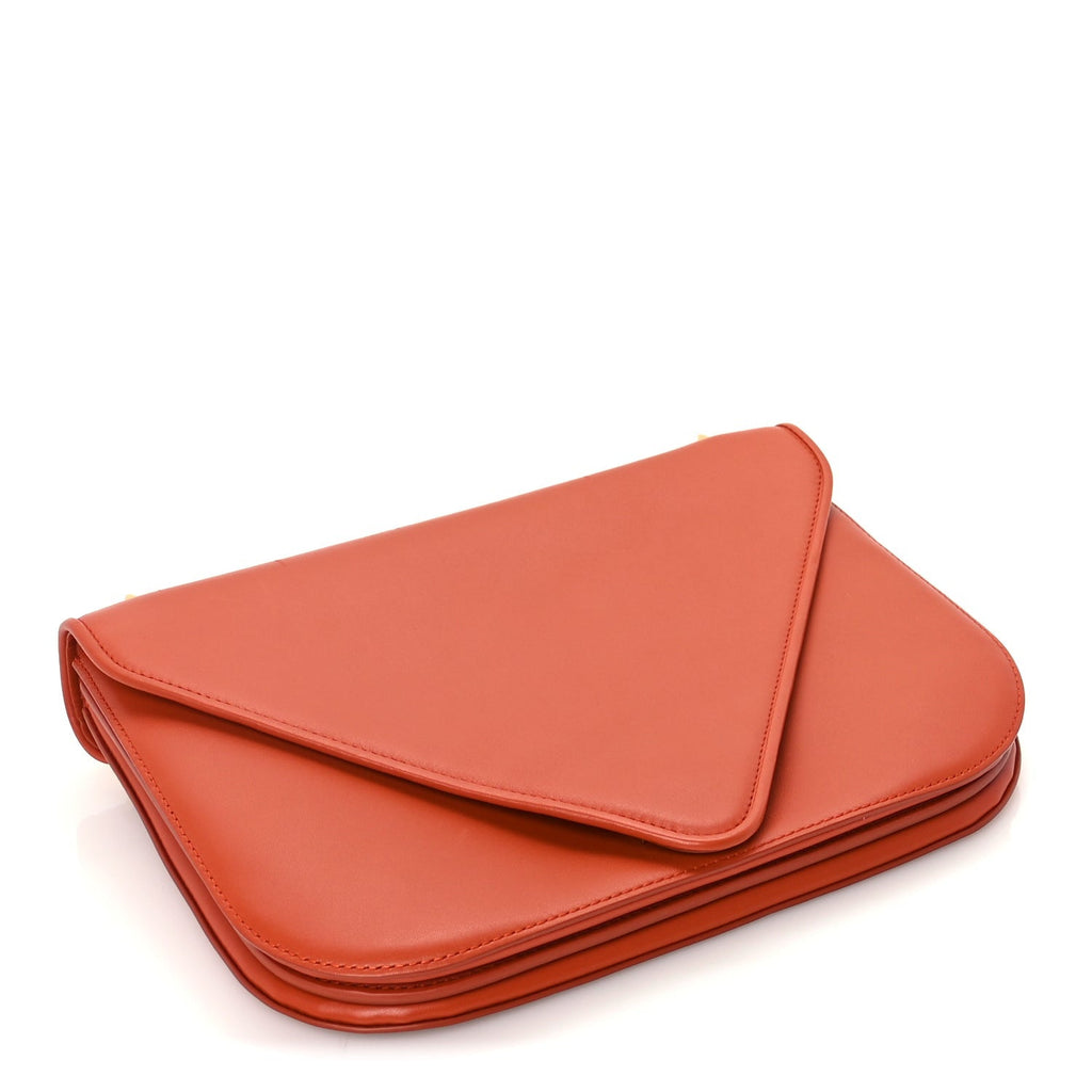 Calfskin Mount Envelope Bag Maple