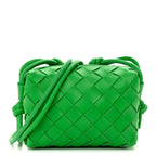 Nappa Intrecciato Candy Loop Camera Bag Parakeet
