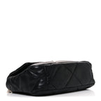 Lambskin Quilted Medium Chanel 19 Flap Black