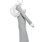 Nappa Intrecciato Teen Jodie Hobo White