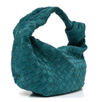 Suede Calfskin Intrecciato Teen Jodie Hobo Scuba