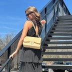 Chanel Patent Quilted Jumbo Double Flap