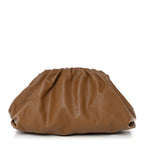 Smooth Butter Calf The Pouch Oversized Clutch Cammello