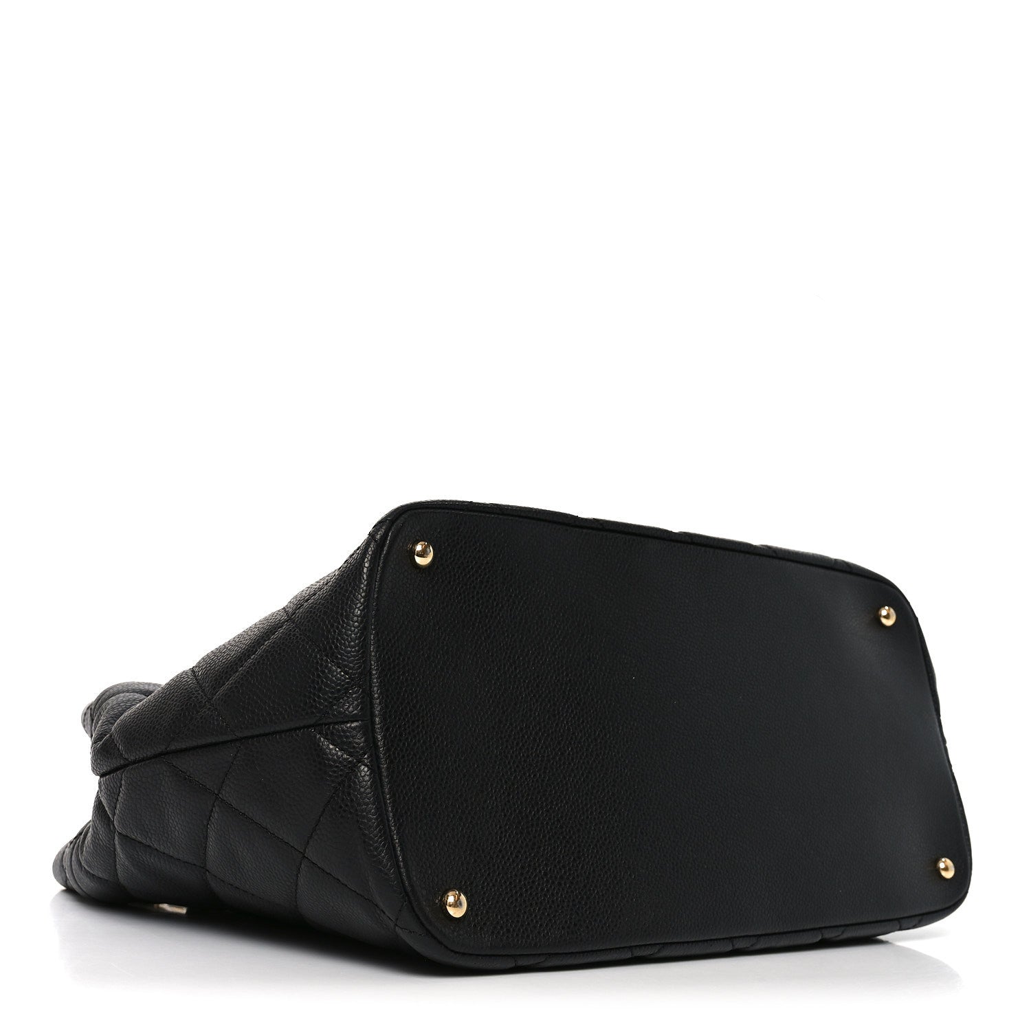 Caviar Quilted CC Timeless Soft Tote Black