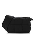 Nylon Intrecciato Padded Tech Candy Cassette Bag Black