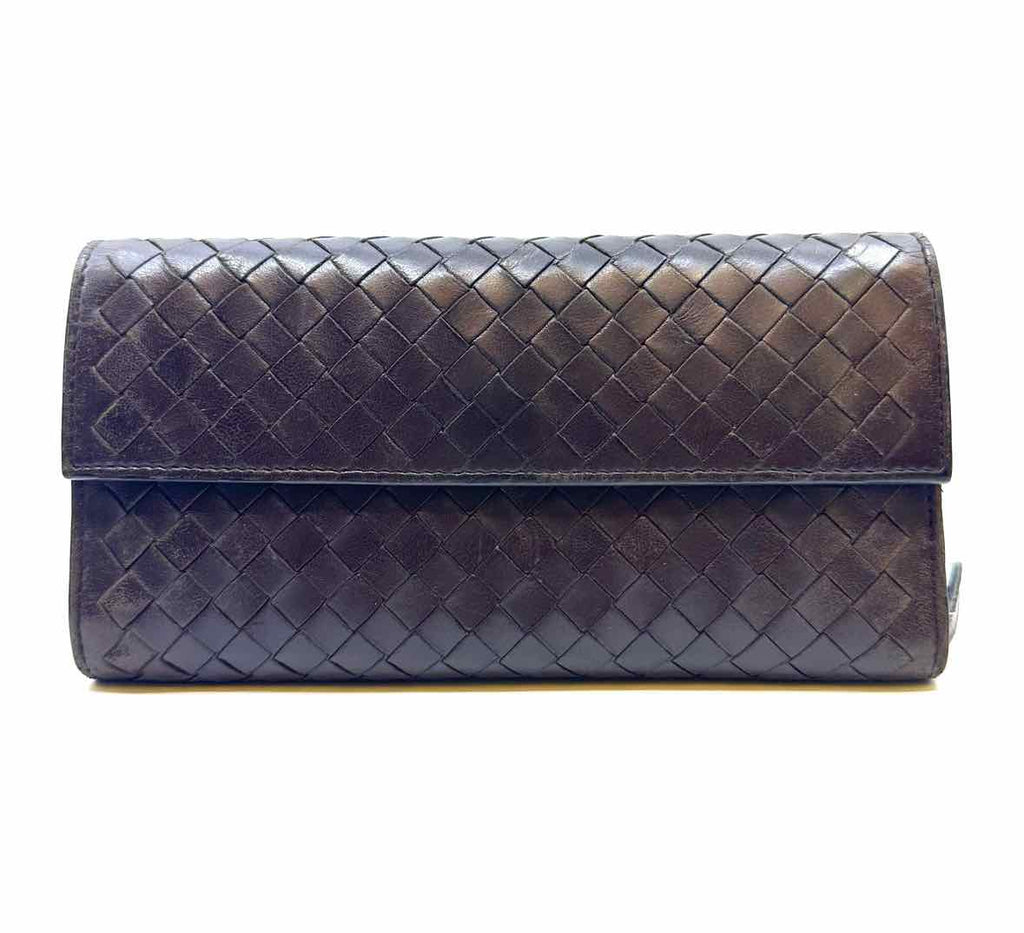 BOTTEGA VENETA Brown Leather Wallet