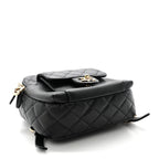 Caviar Quilted Small CC Day Backpack Black