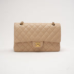 Chanel Timeless Medium Double Flap Lamb Beige 2011