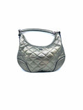 BURBERRY Bronze Leather Handbag