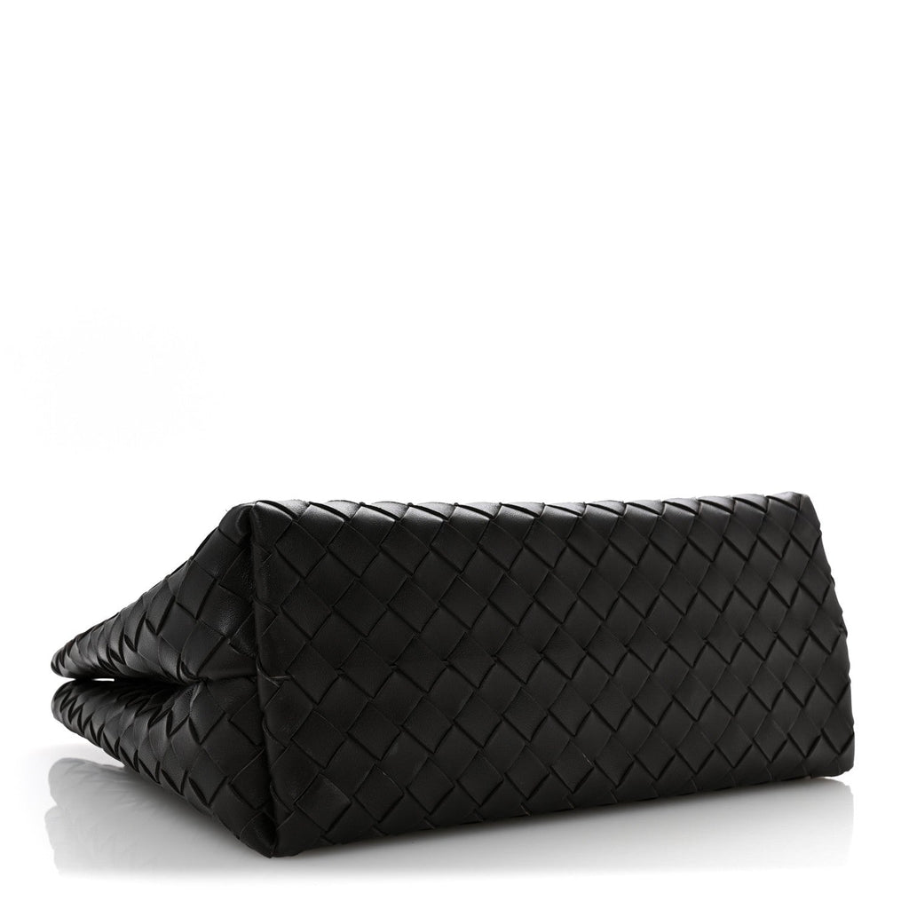 Nappa Intrecciato Medium Andiamo Shoulder Bag Fondant
