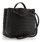 Nappa Intrecciato Small Andiamo Shoulder Bag Fondant