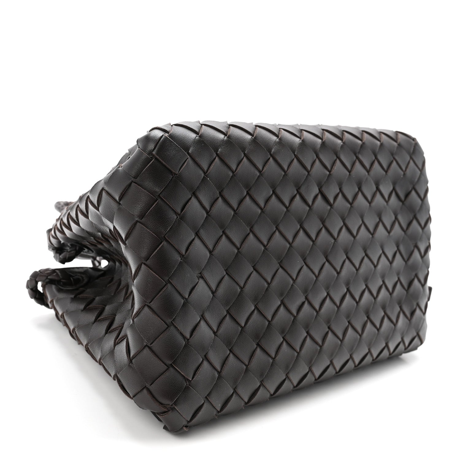 Nappa Intrecciato Medium Parachute Shoulder Bag Fondant