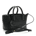Nappa Intrecciato Mini Cabat Black
