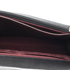 Lambskin Quilted Wallet On Chain WOC Black