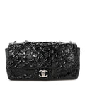 Patent Large Lucky Symbols Flap Black