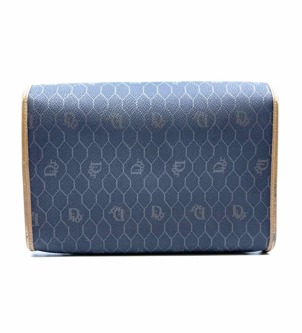 CHRISTIAN DIOR Black & Brown Crossbody