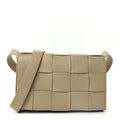 Lambskin Maxi Intrecciato Cassette Crossbody Bag  New Sauge