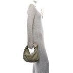 Nappa Intrecciato Teen Jodie Hobo Travertine