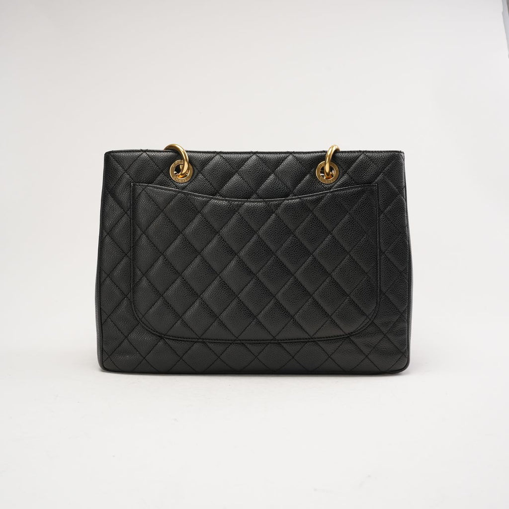 Chanel Grand Shopping Tote (GST) Caviar Black 2014