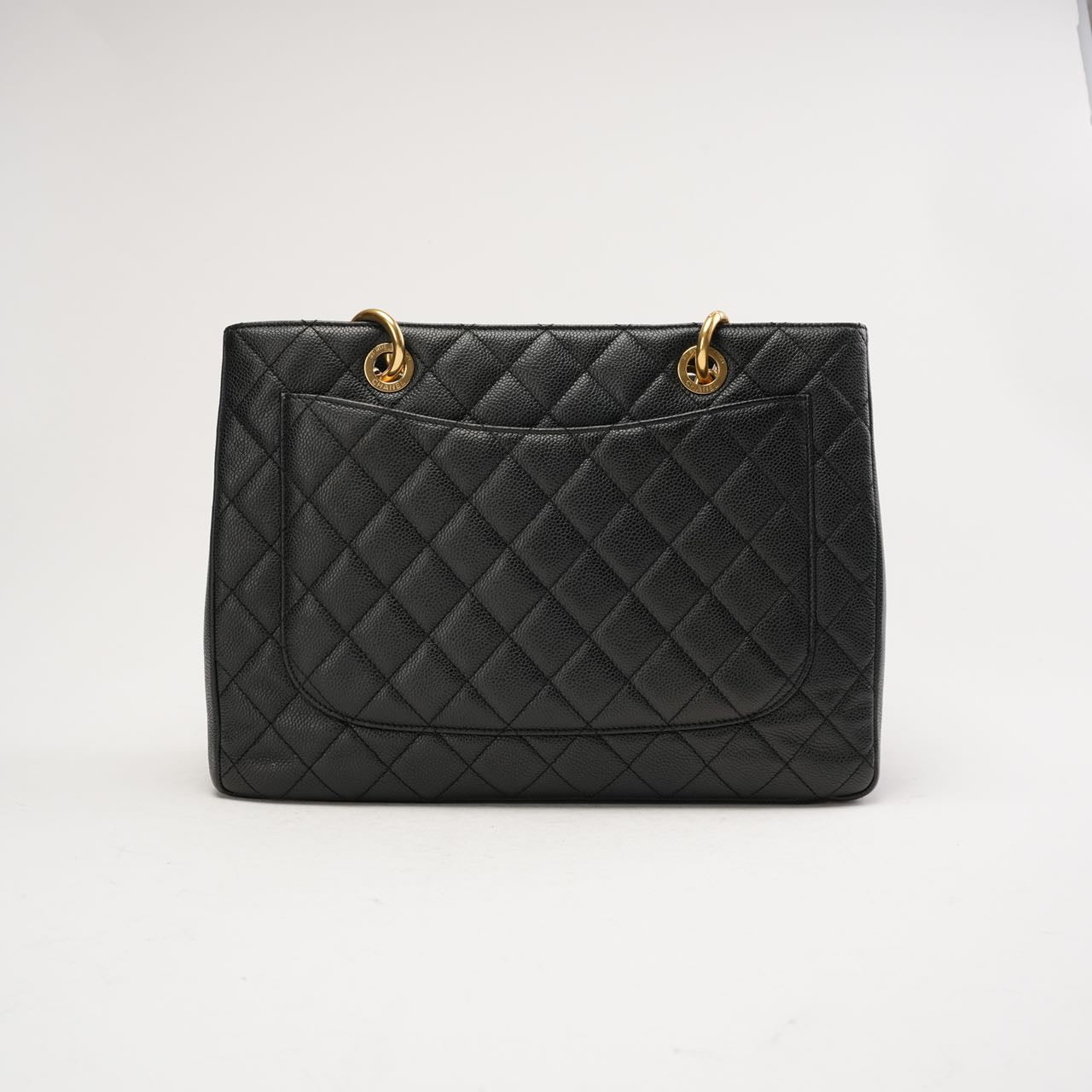 Chanel Grand Shopping Tote (GST) Caviar Black 2014