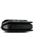 Lambskin Quilted Small Trendy CC Dual Handle Flap Bag Black