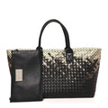 Nappa Intrecciato PVC Medium Cabat Black