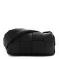 Nylon Intrecciato Padded Tech Cassette Bag Black