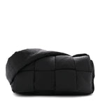 Nylon Intrecciato Padded Tech Cassette Bag Black
