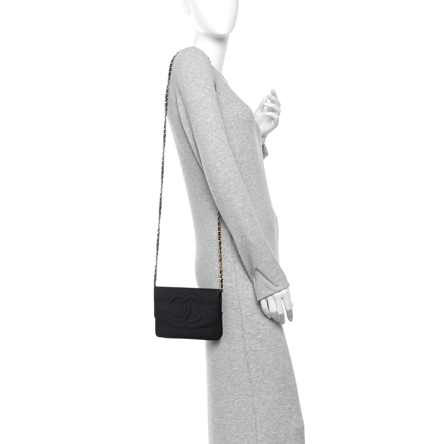 Caviar Timeless CC Wallet On Chain WOC Black