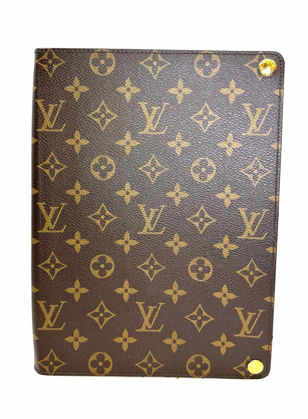 LOUIS VUITTON Brown Coated Canvas MONOGRAM Misc