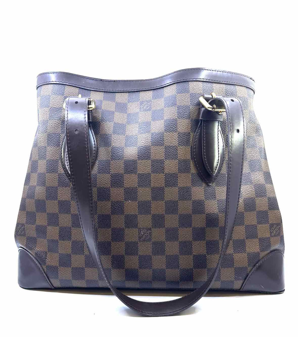 LOUIS VUITTON Hampstead MM Brown Coated canvas Damier Handbag