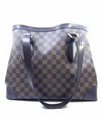 LOUIS VUITTON Hampstead MM Brown Coated canvas Damier Handbag