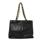 Lambskin CC Tote Black